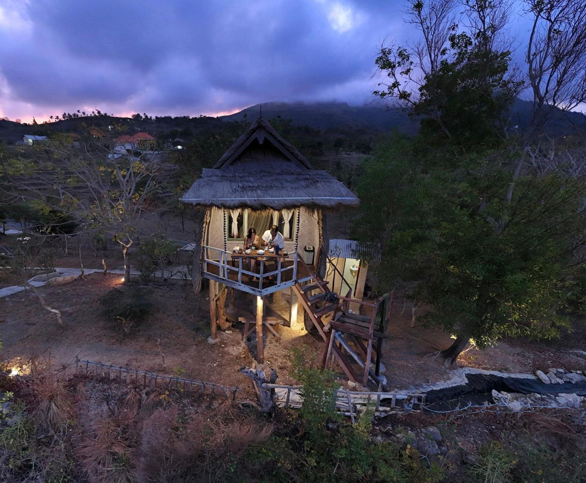 Eco-Tourist Dreamstay Treehouse Tanglad Exterior foto